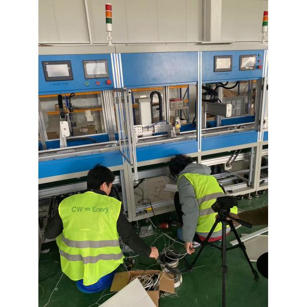 Fully Automatic Lithium Ion Cylindrical Car Power Battery Pack Assembly Line