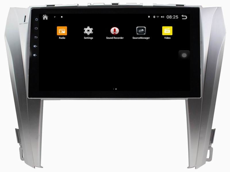 Ouchuangbo car dvd stereo pure android 4.4 for Toyota Camry 2014-2015 with gps navigation big screen AUX SWC