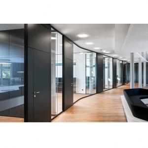 Competitive Price Office Furniture Aluminium Frame Glass Partition