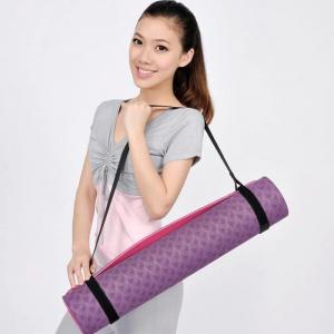 Quality Portable Yoga Mat Holder Strap , Fitness Gym Adjustable Shoulder Carrying Straps wholesale