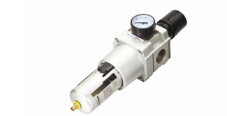 AC4010-04 Air Source Treatment Unit, Filter Regulator And Lubricator With Auto Drainer