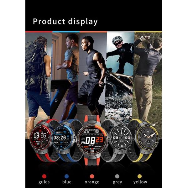 Realtek RTL8762C Waterproof Smart Watch 24 Sport Mode Heart Rate Monitoring