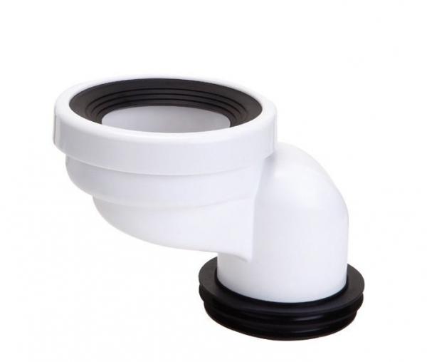 Cheap 4 Inch Toilet Offset Drain Connector , PP Offset Toilet Connector Precision Model Injection for sale