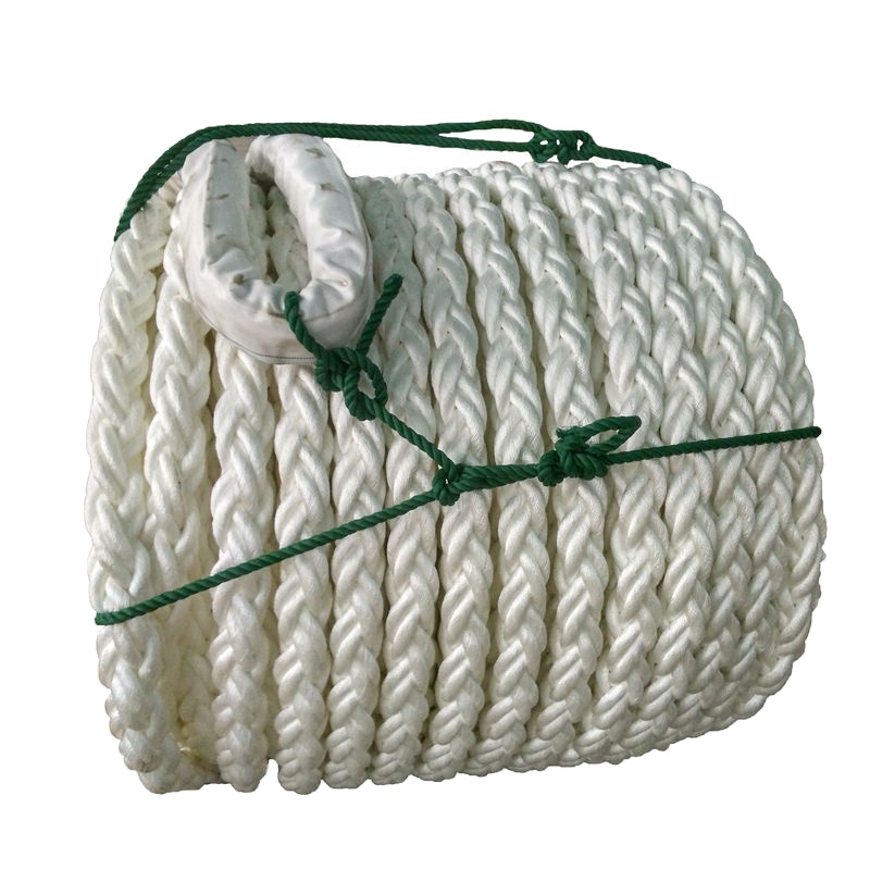 8/12 Strand Polyester Rope Boat Line Marine YLY 75mm for CCS.ABS.LRS.BV.GL.DNV.NK