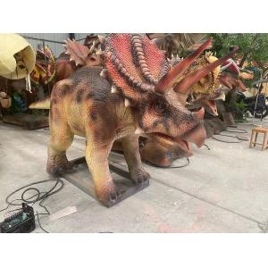 Quality Electric Triceratops Animatronic Dinosaur Model Infrared Control System wholesale