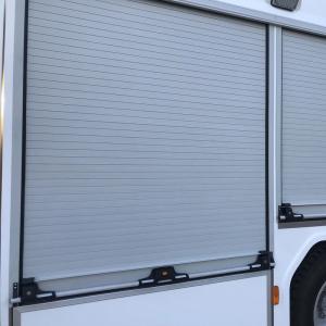 China Outdoor Installed Aluminium Window Roller Shutters (Fire Truck) on sale