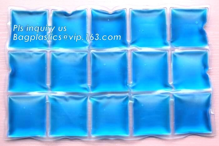 Air-cooled water injection ice packs in summer Ice pack, Food Cold Shipping freeze pack Fill water ice gel bag, insulate