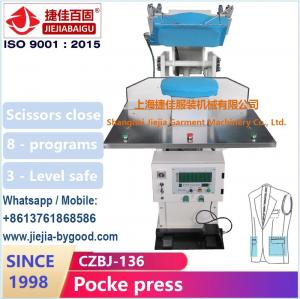 Quality Vertical Automatic Blouse Garment Pressing Machine Aluminium Steam Press wholesale