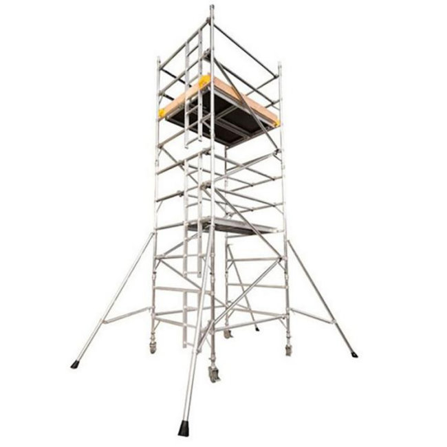 Hot Dip Galvanized Aluminium Scaffold Towers High Load Capacity Portable Aluminum Scaffolding Durable