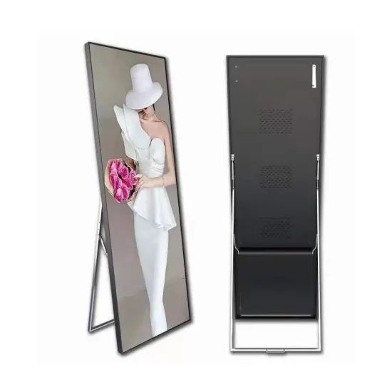 1RGB Mirror LED Screen 4.81mm P2.064 Indoor Programmable LED Signs