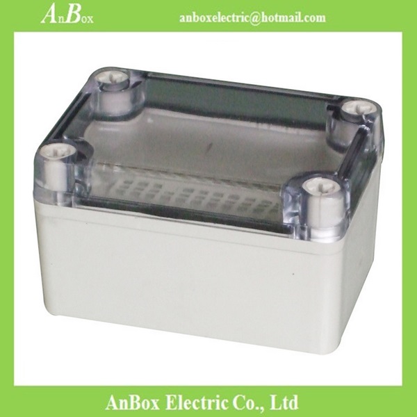 95*65*55mm IP66 High Protection Electrical Waterproof Enclosure With Clear Lid