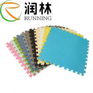 China Leaf Texture Eva Foam Puzzle Mat for Tatami Taekwondo Exercise on sale