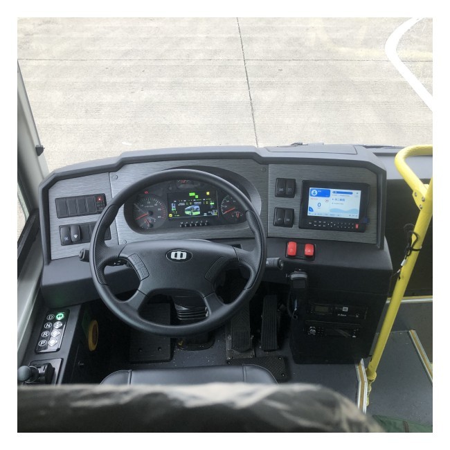 Pure Electric Bus City Bus Air Conditioned With 24 Bus Seats