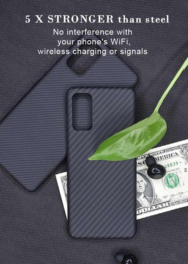 Shockproof Real Aramid Fiber Samsung S20 Phone Case