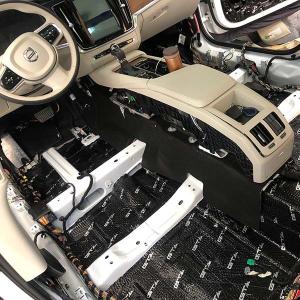 Butyl Rubber Vibration Damping Pads Environmental Protection Automotive Noise