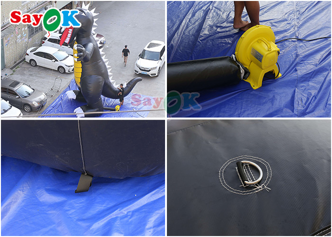 Outdoor Advertising Inflatable Cartoon Characters Blow Up Dinosaur Animal Balloon
