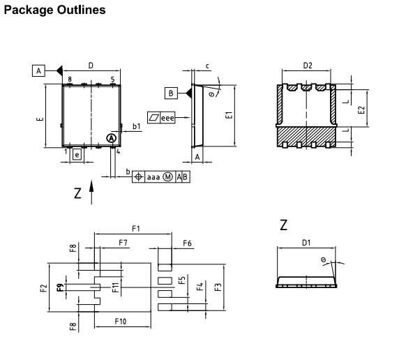 BSC010NE2LSI OptiMOS 25V N Channel Power MOSFET For Onboard Charger Mainboard
