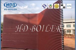 China Painted Seamless Waterwall Panel Heat Exchanger Boiler Spare Parts High Efficient on sale