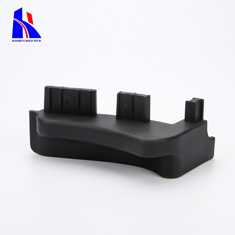 Black TPE Plastic Injection Molding Parts In 80A Shore Hardness