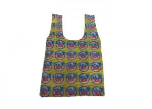 China Eco Friendly Mini Folding Tote Bag Full Color Sublimation Printing T Shirt Shape on sale