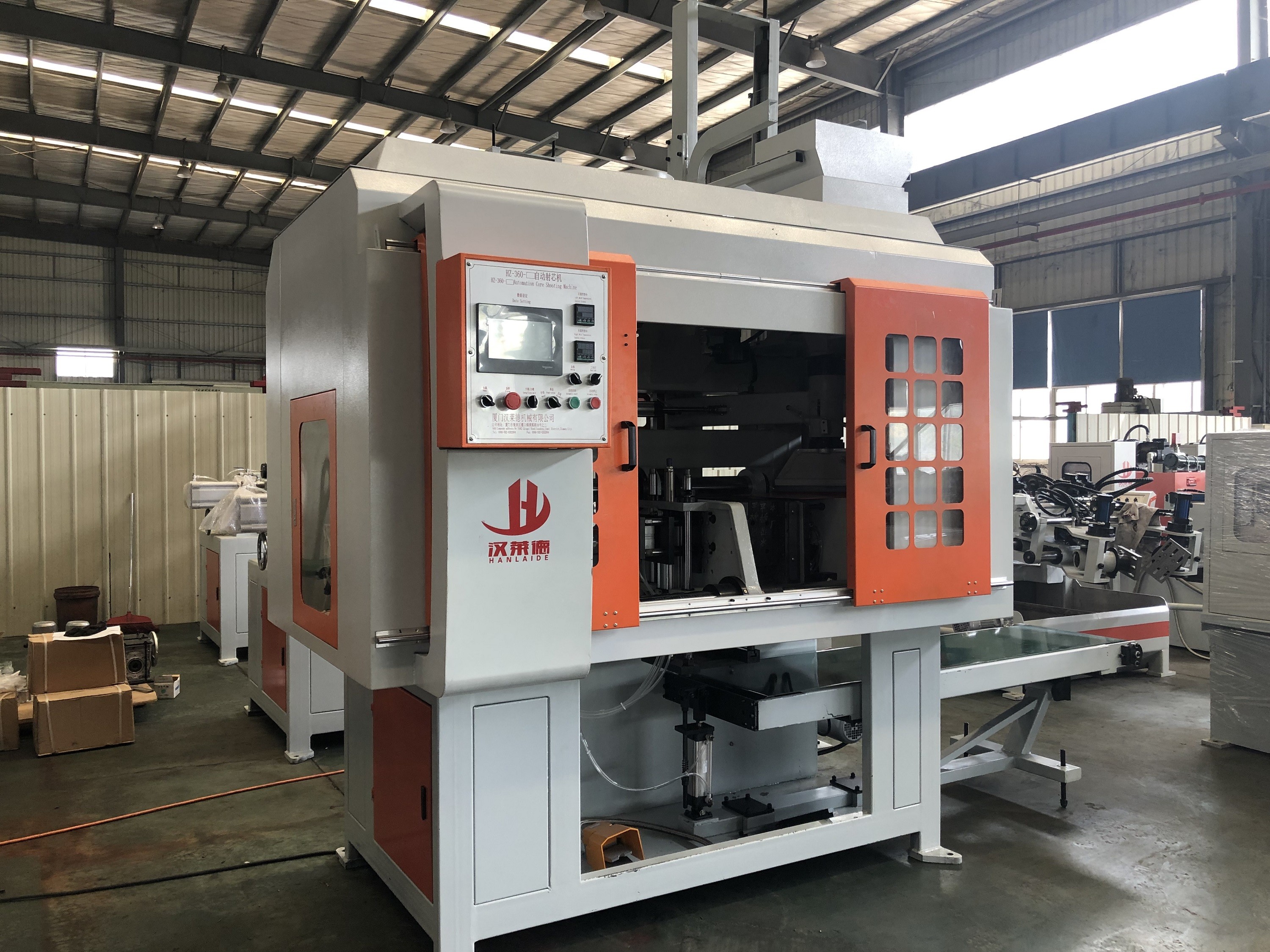 Energy Saving Sand Core Shooting Machine For Foundry