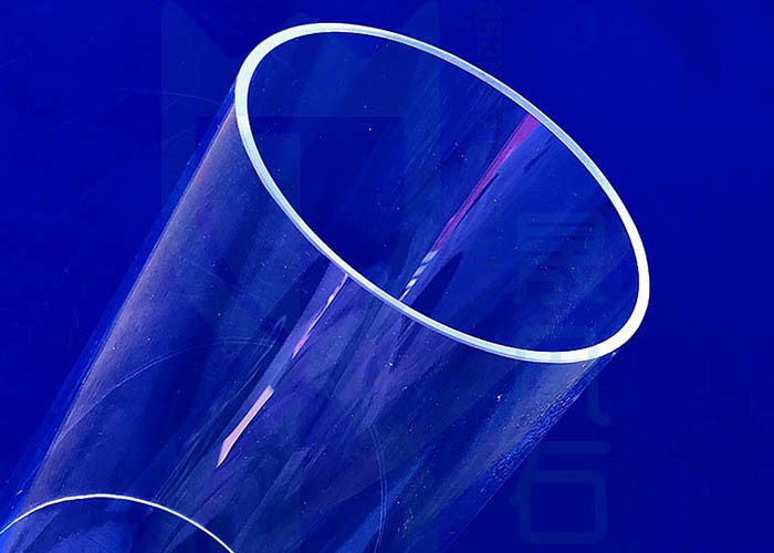 High Temperature Clear Fused Quartz Glass Tube With All Dimension