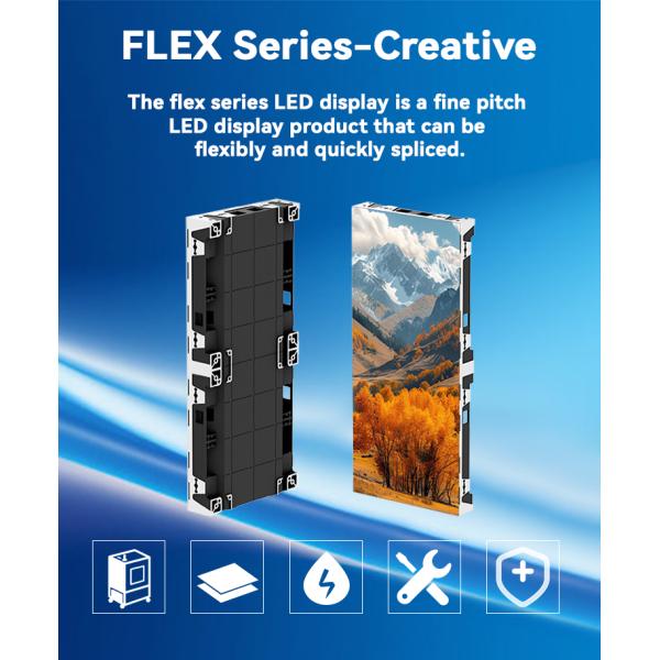 Customizable P2.5 Flexible LED Display Screen Video Wall Creative Indoor Room Irregular Shape Led Display Screen