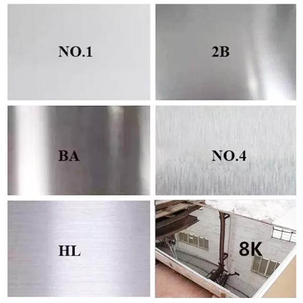 304 Stainless Steel Plate Mirror Finish 304L 2B Hairline Brushed Stainless Steel Plate For Elevator