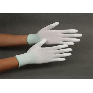 Quality Breathable Static Resistant Gloves , White Safety Hand Work Gloves wholesale
