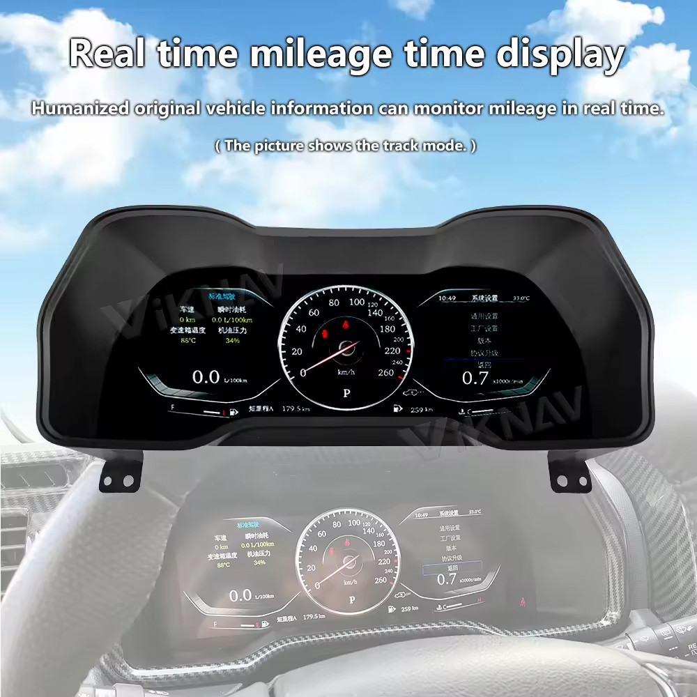 VIKNAV 2014-2019 Toyota 4runner Instrument Cluster Digital Gauge Speedometer