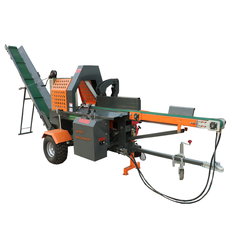 JieRui Forestry Machinery Skid Steer Log Splitter Firewood Processor for Woodworking