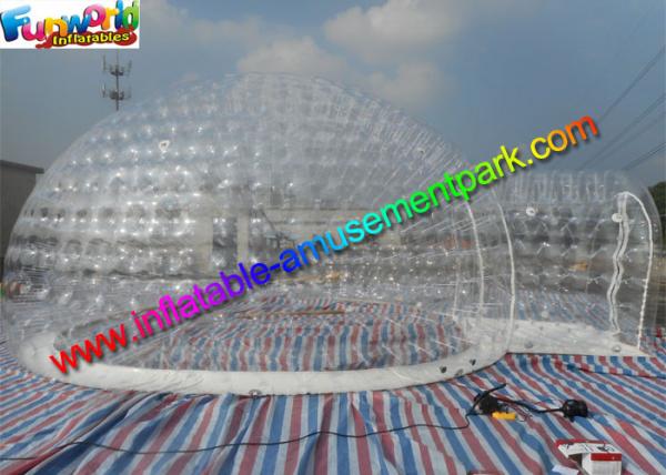 Cheap Superior Safe Inflatable Transparent Tent Clear 6.6m Inflatable Bubble Tent for sale