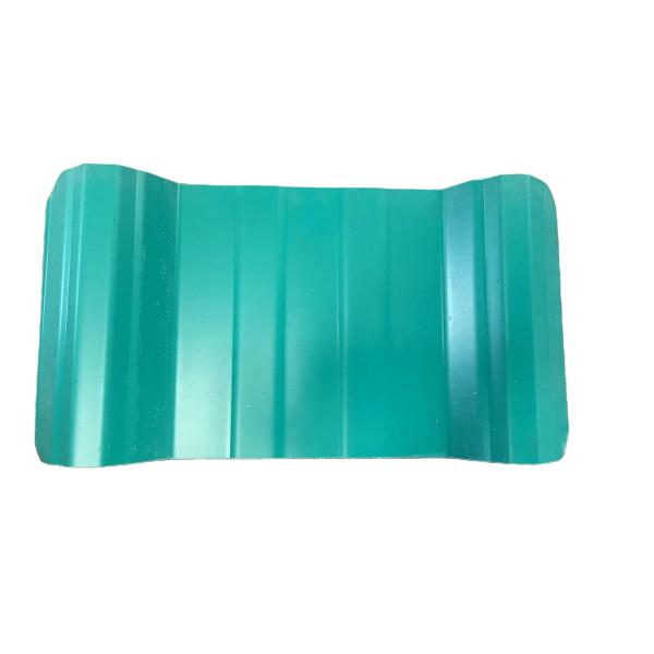 PVC Roof Tiles 1.5mm Thickness Wave Design for Villa Factory Roofing