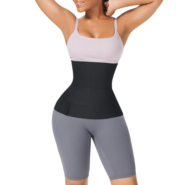 2022 Slimming Latex Invisible Wrap Around Stomach Tummy with Loop Snatch Bandage Belt