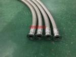 PTFE bellow / PTFE lining stainless steel hose / annular PTFE corrugated tubes /