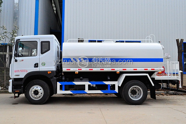 Dongfeng 9.7CBM Water Browser Spray Truck for Water Transportation in EURO 5 Standard