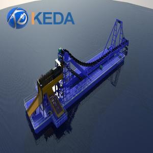 100m3/H Bucket Chain Gold Dredger Large Scale Mining Machine
