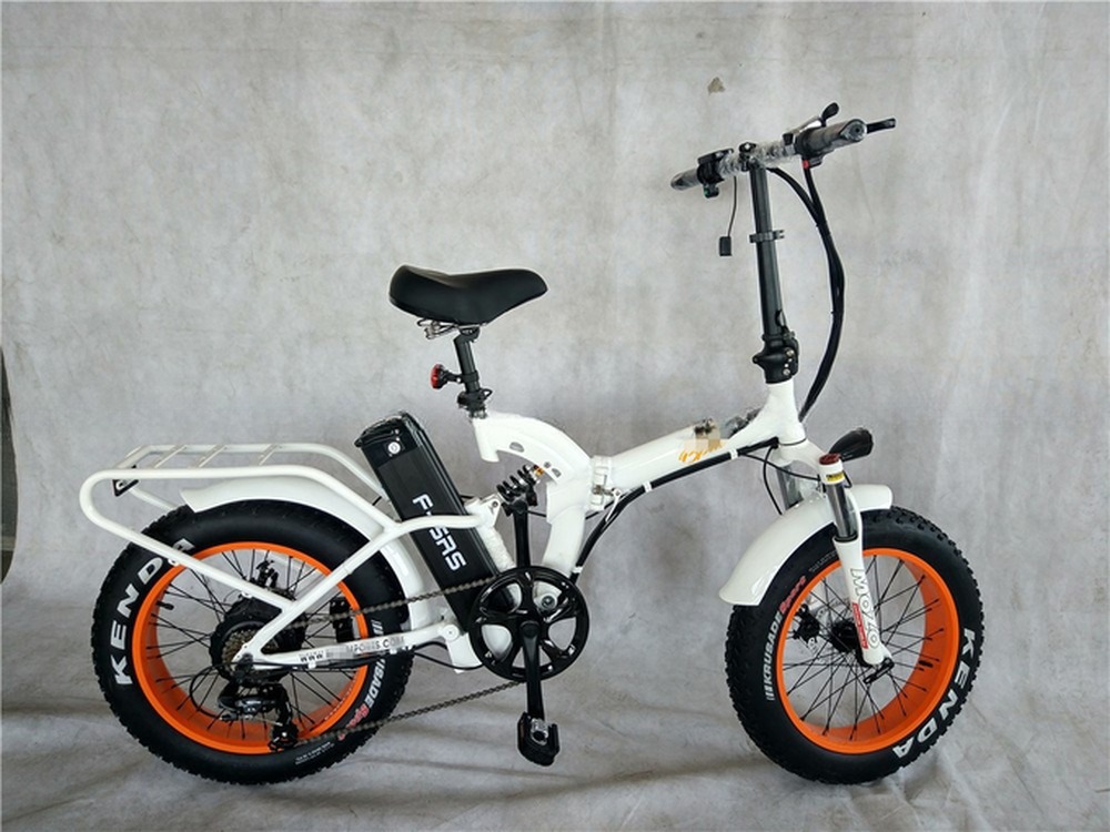 Long Distance Delivery Electric Cargo Bike with Dual Lithium Batteries and Disc Brake