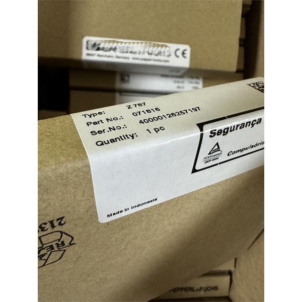 50mA DC Version P+F Zener Barrier Z787 50mA