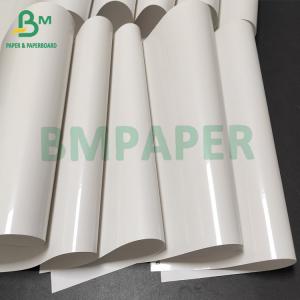 China 70gsm White Wet Strength Paper For Beer Label Water Bottle Labels on sale