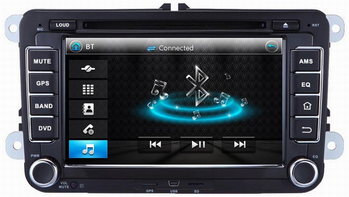 Ouchuangbo Car GPS Navi Radio System Volkswagen Tiguan /Touran /Polo iPod RDS DVD Player OCB-7008A