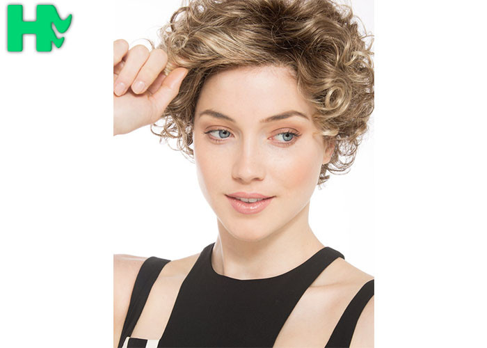 Hot Selling Short Wave Hair High Quality Synthetic Hair Wigs Full Cap