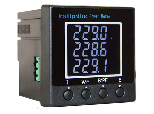 Quality Electrical Solar Digital Power Meter , Single Phase Power Meter Harmonics Analyzer wholesale