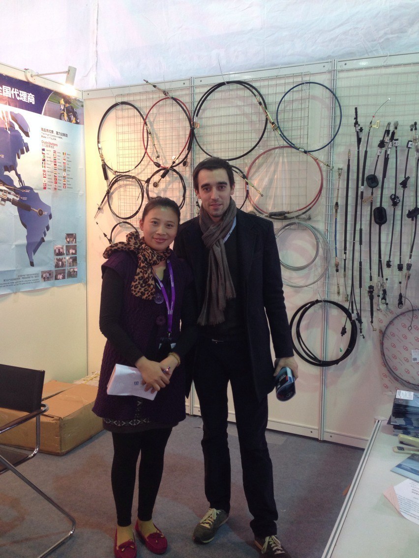 Korean Automobile Throttle Cable Made of PP Material with ISO9001 2008 Certification