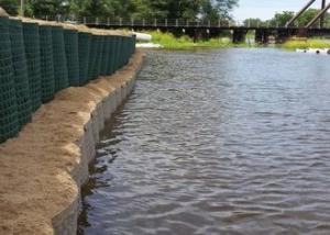 Quality Gabion Wall Galfan Hesco Flood Barrier Baskets wholesale