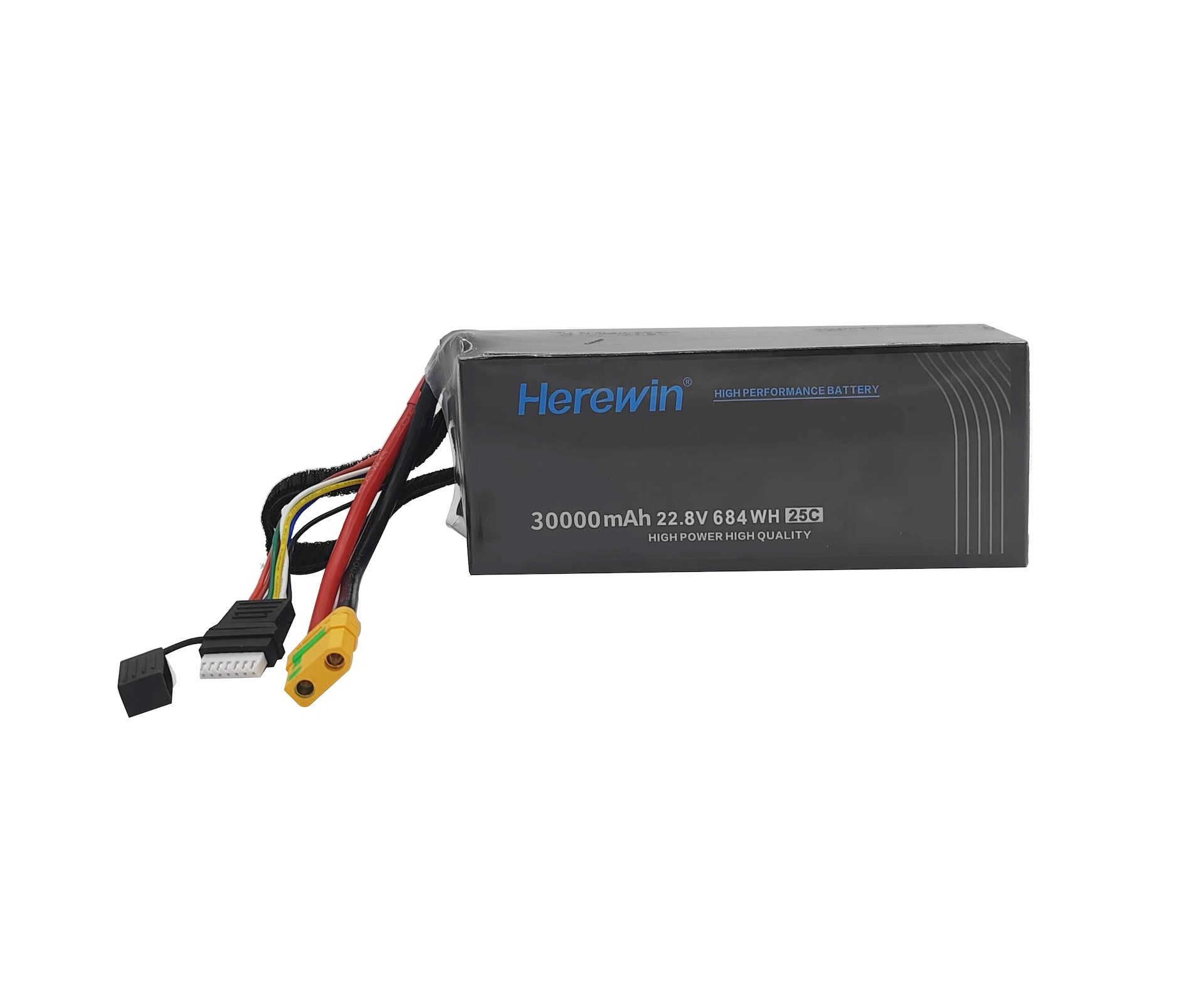 22.8V 30000mAh Pouch Cell High Voltage Battery Pack Herewin 6S1P