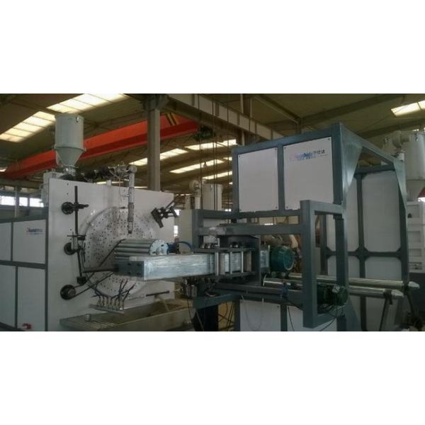 HDPE Hollow Wall Corrugated Pipe Extrusion Line Plastic Extruder/High Efficiency And Low Energy Consumption