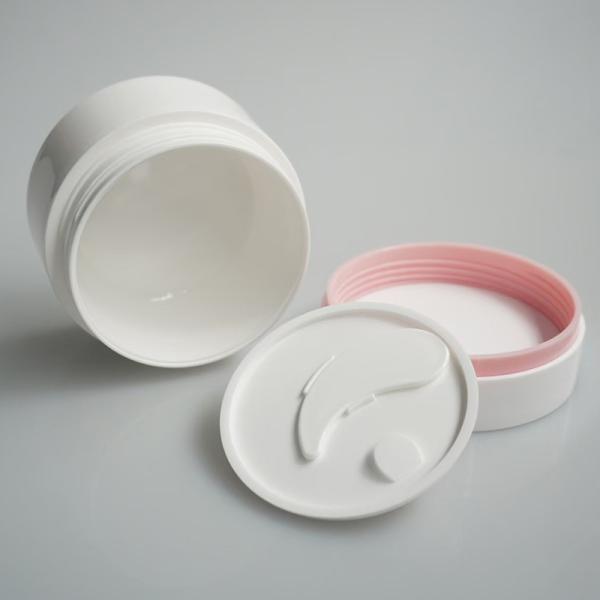 120G 200G PP Plastic Cream Jar Empty Cream Container with Rabbler for Customized Colors