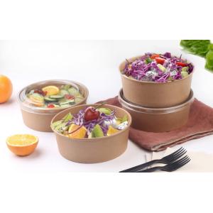 Quality 22oz 24oz Disposable Soup Bowls For Takeaway Foods With Eco - Freindly Ink wholesale