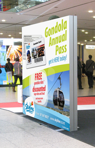 Custom Frameless LED Light Box For Display / Advertising Mitred Corner